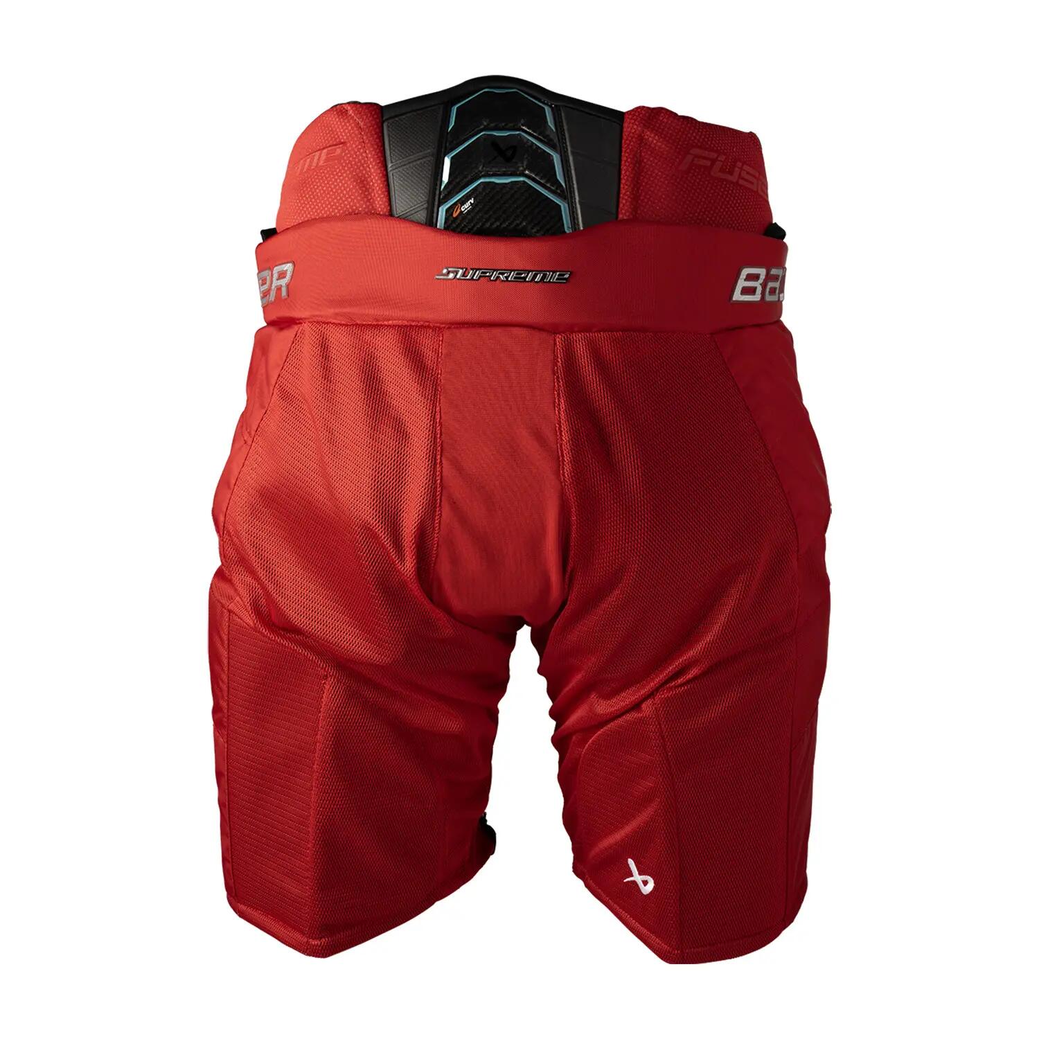 BAUER Supreme Fuse Senior Red adult Hockey Pants 2/2