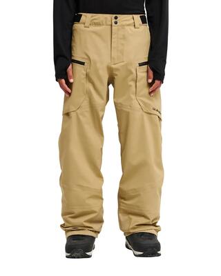 Technische snowbroek highline pro 3l gore-tex® beige heren