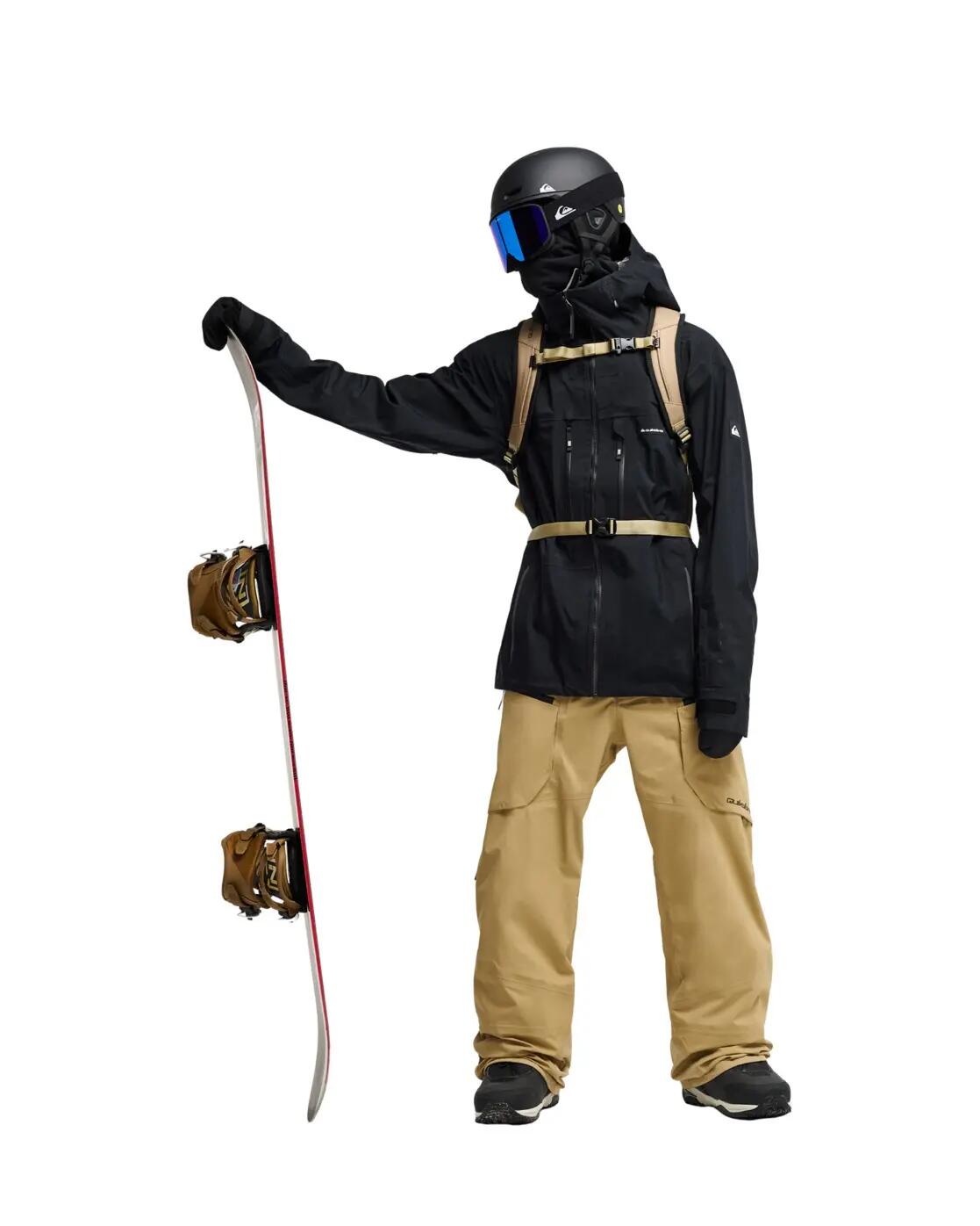 Technische Snowbroek HIGHLINE PRO 3L GORE-TEX® Beige Heren 3/4