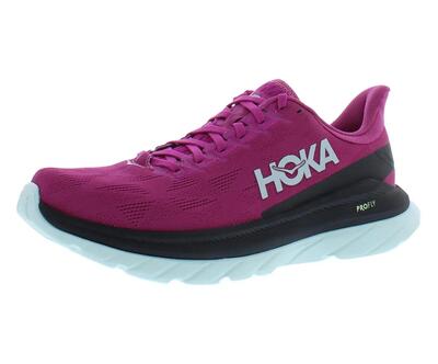 T-shirt - running - heren - essential - langemouw - zwart/fuchsia