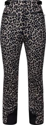 Broek - ski - dames - coldlake-print - waterafstotend, winddicht - beige
