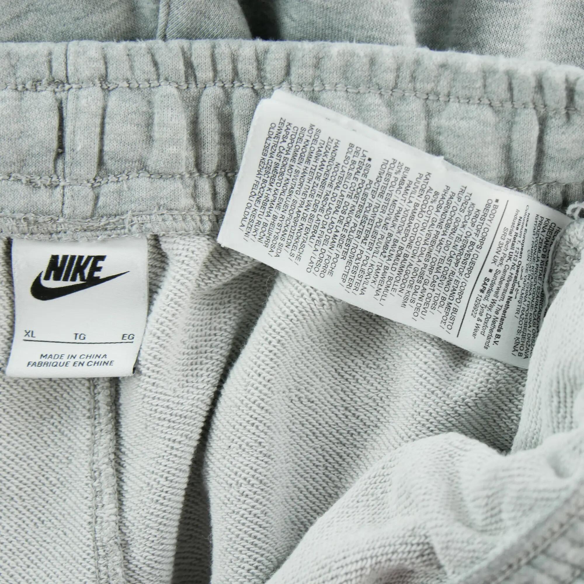 Tweedehands - Nike herensweatpants grijs - Goede staat 8/8