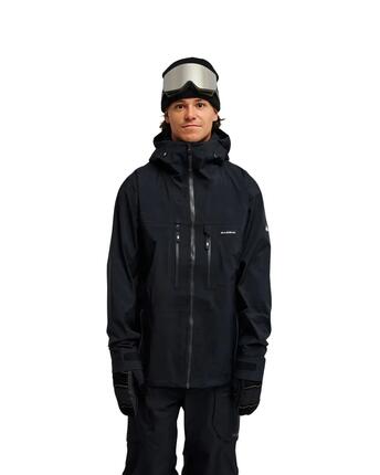 Kurtka śniegowa techniczna dla Mężczyzn HIGHLINE PRO 3L GORE-TEX® Czarny