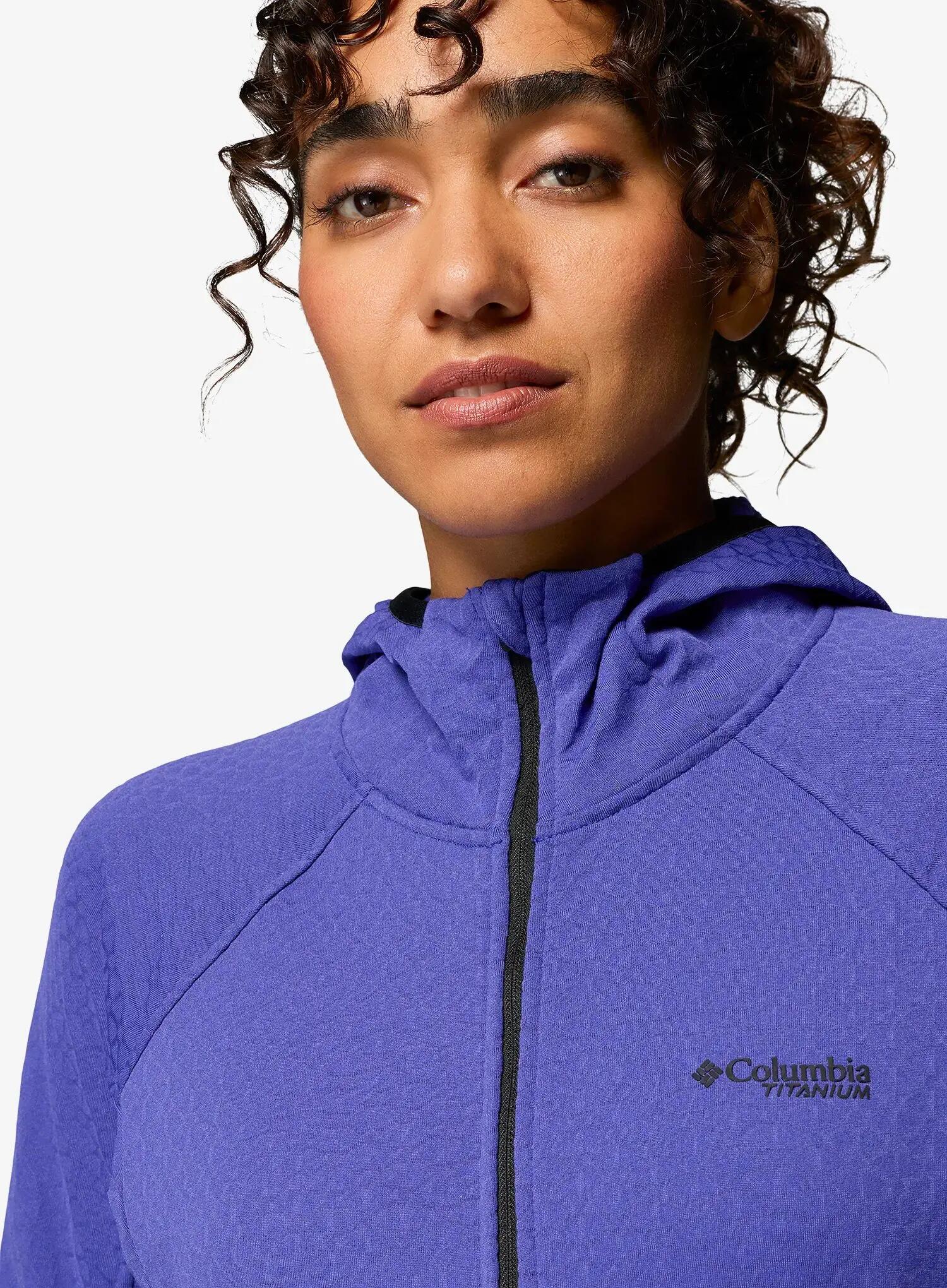 Polar damski Columbia Arctic Crest II Hooded Full Zip 6/7
