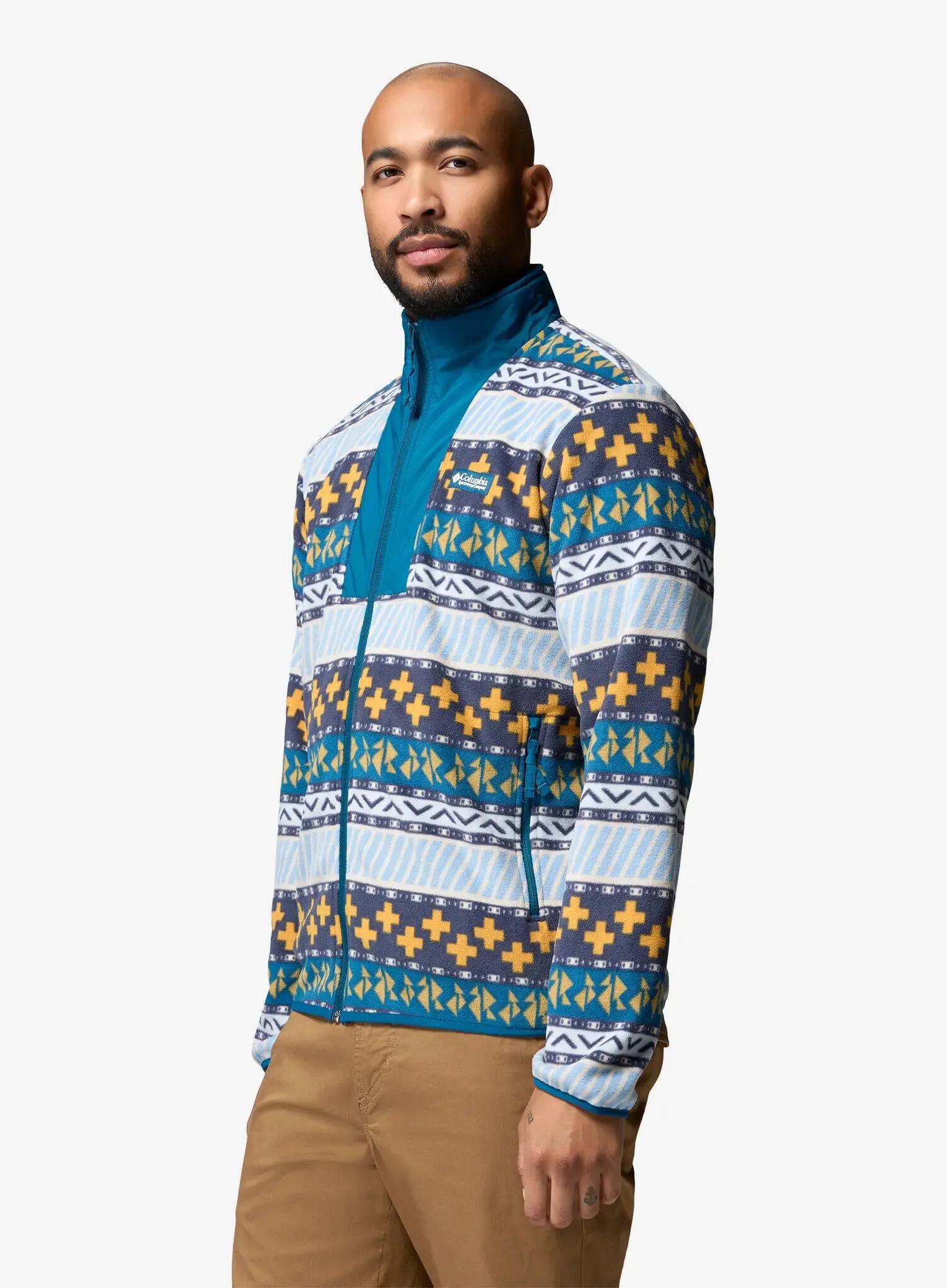 Polar Columbia Sequoia Grove II Full Zip Printed Fleece 6/7