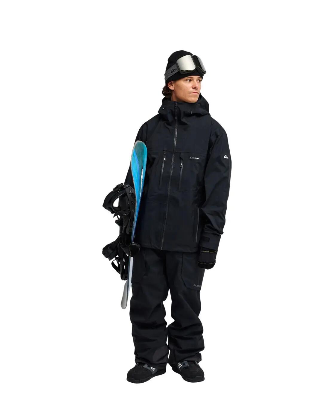Technisch Snowjack HIGHLINE PRO 3L GORE-TEX® Schwarz Heren 3/4