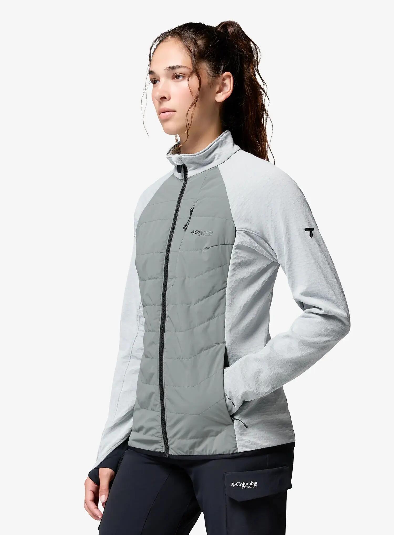 Kurtka hybrydowa damska Columbia Arctic Crest II Hybrid Full Zip 5/7