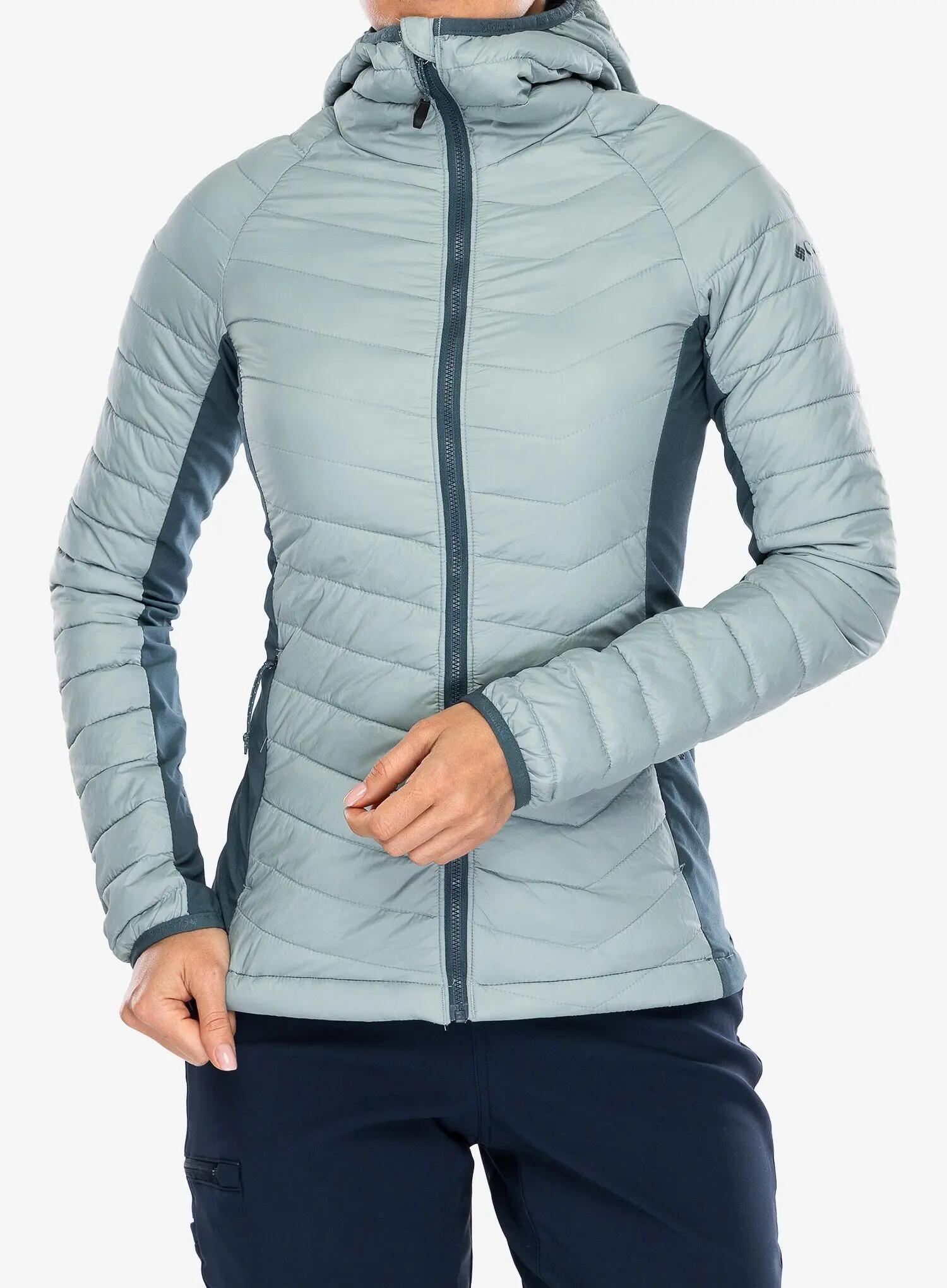 Kurtka damska Columbia Powder Pass II Hybrid Hooded Jacket 1/7