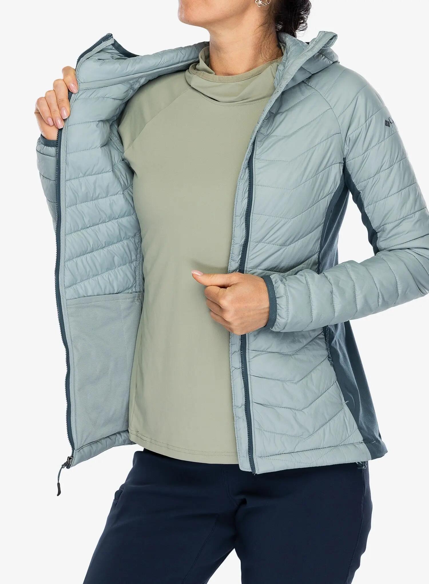 Kurtka damska Columbia Powder Pass II Hybrid Hooded Jacket 7/7
