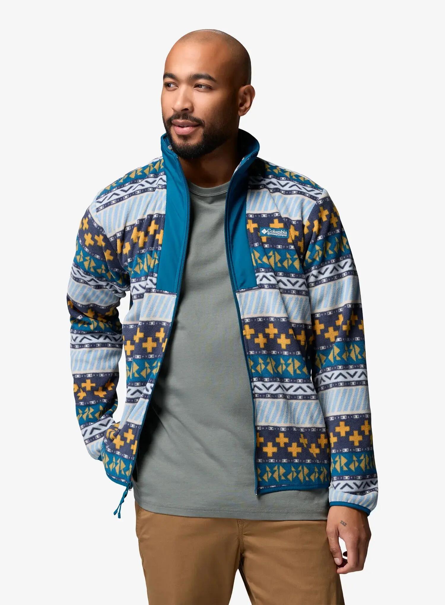 Polar Columbia Sequoia Grove II Full Zip Printed Fleece 3/7