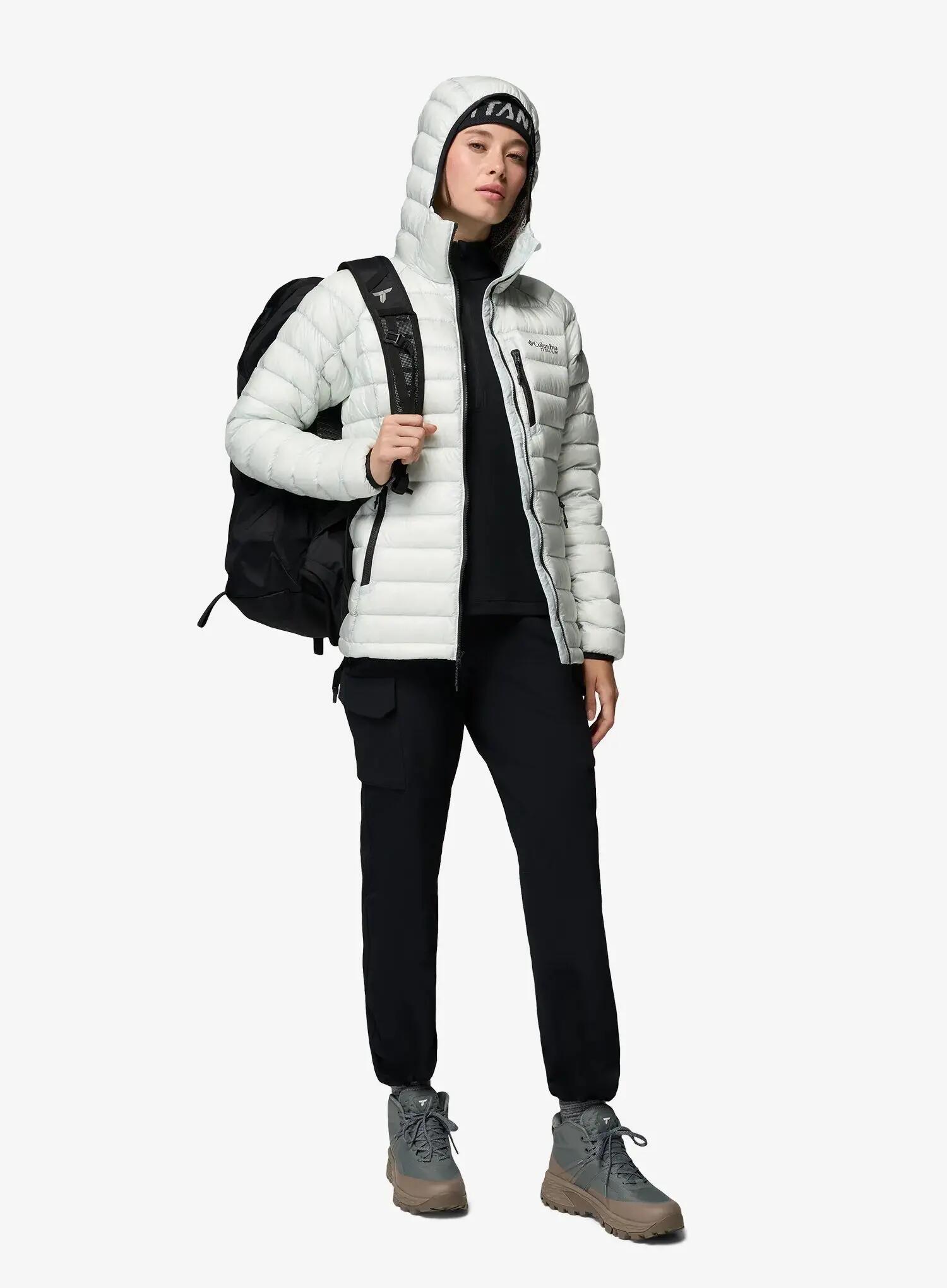 Kurtka puchowa damska Columbia Arctic Crest Down Hooded Jacket 2/7