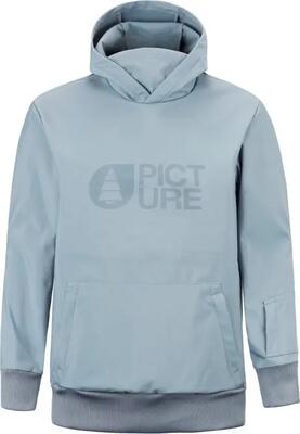 Jas - ski - volwassen - parker - gofferd, waterdicht - blauw
