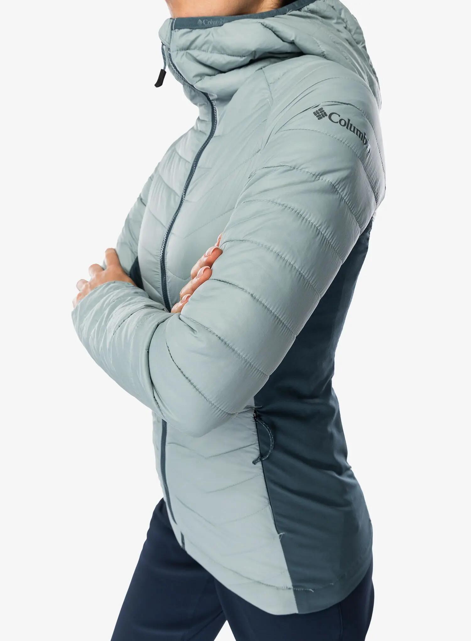 Kurtka damska Columbia Powder Pass II Hybrid Hooded Jacket 3/7
