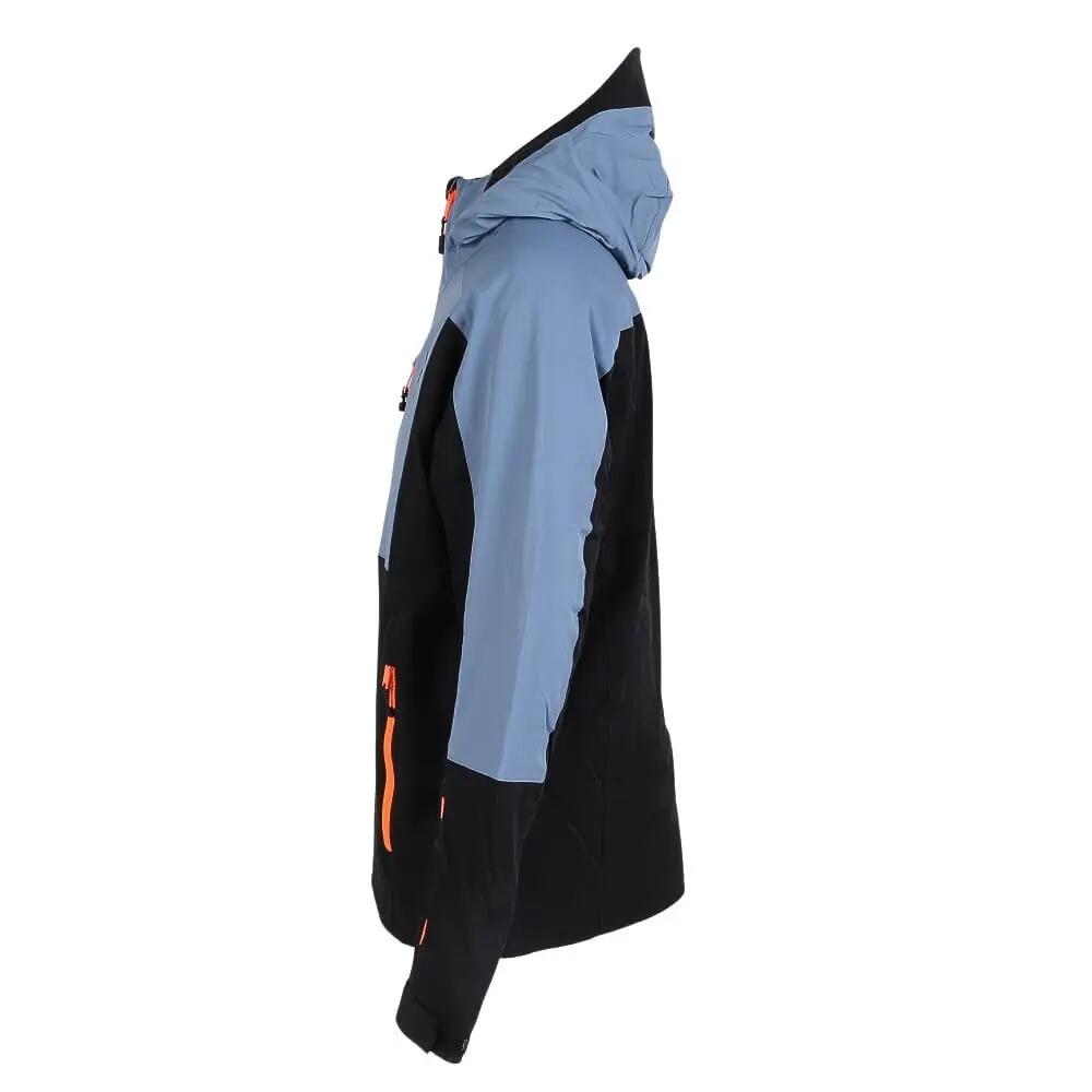 Veste - Ski - Mixte - Imperméable 20K, avec capuche - 1X-BLOW - gris-vert 4/4