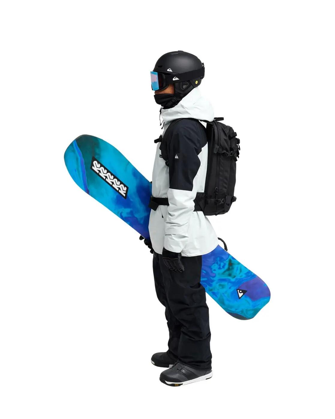 Technisch Snowjack FOREVER STRETCH GORE-TEX® Blau Heren 3/4