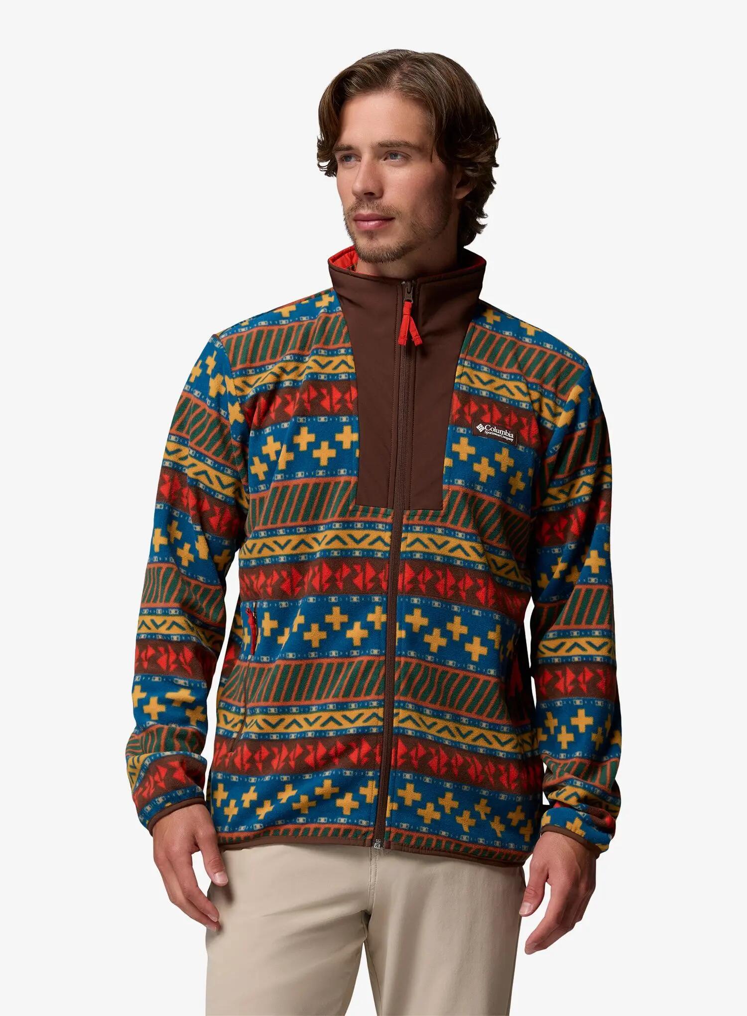 Kurtka polarowa Columbia Sequoia Grove II Full Zip Printed Fleece 5/6