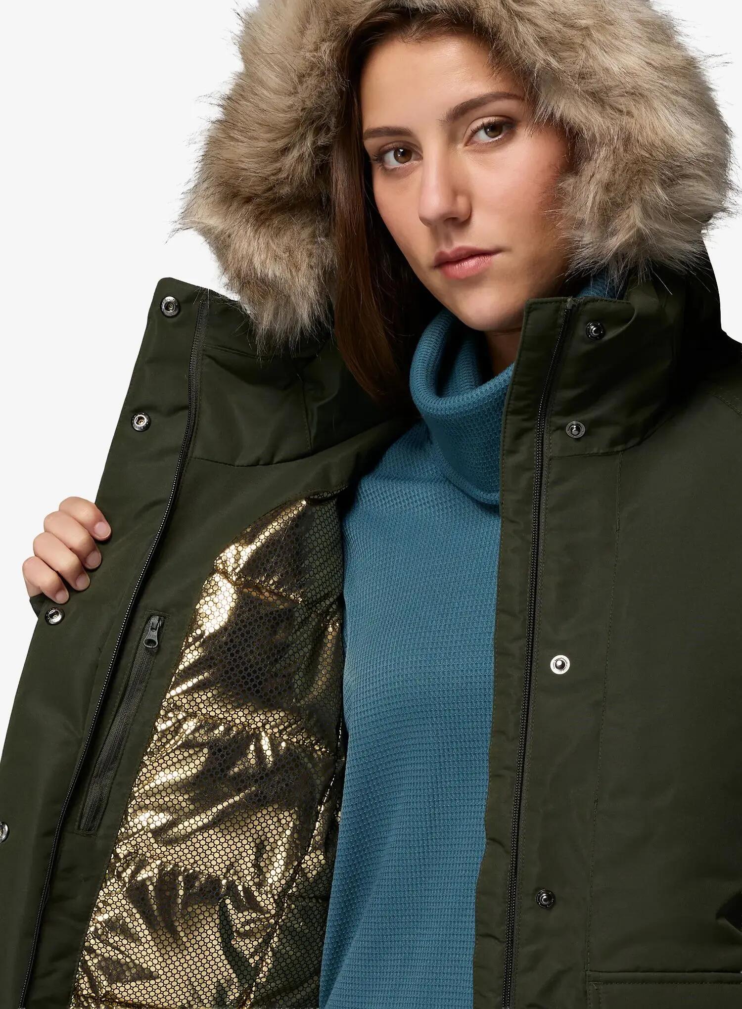 Parka zimowa damska Columbia Little Si II Insulated Parka 5/7