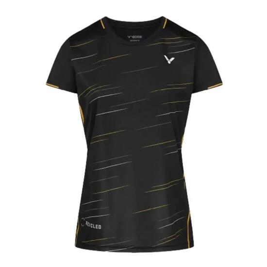 T-shirt sport femme - Confort - Victor T-24100 C - Noir