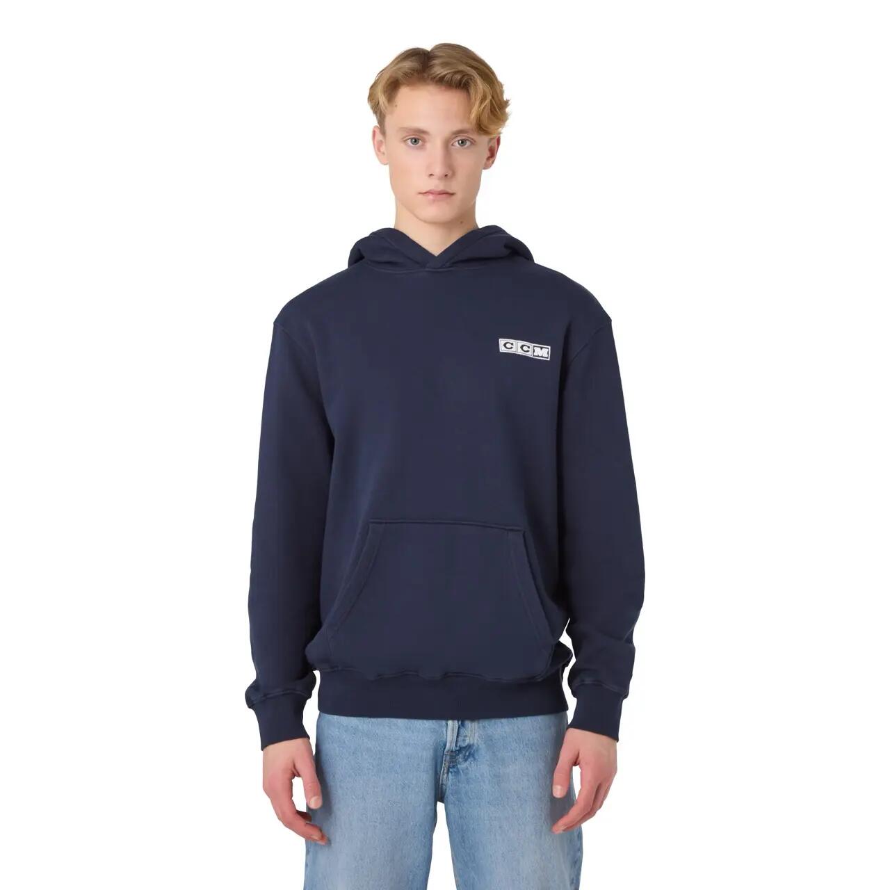 CCM FW1 Hoodie Classic Dunkelblau L Erwachsene 5/6