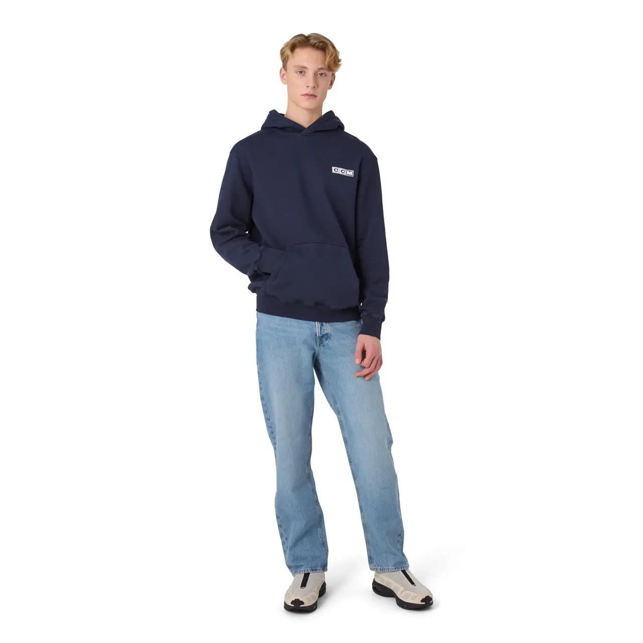 CCM FW1 Hoodie Classic Dunkelblau L Erwachsene 4/6