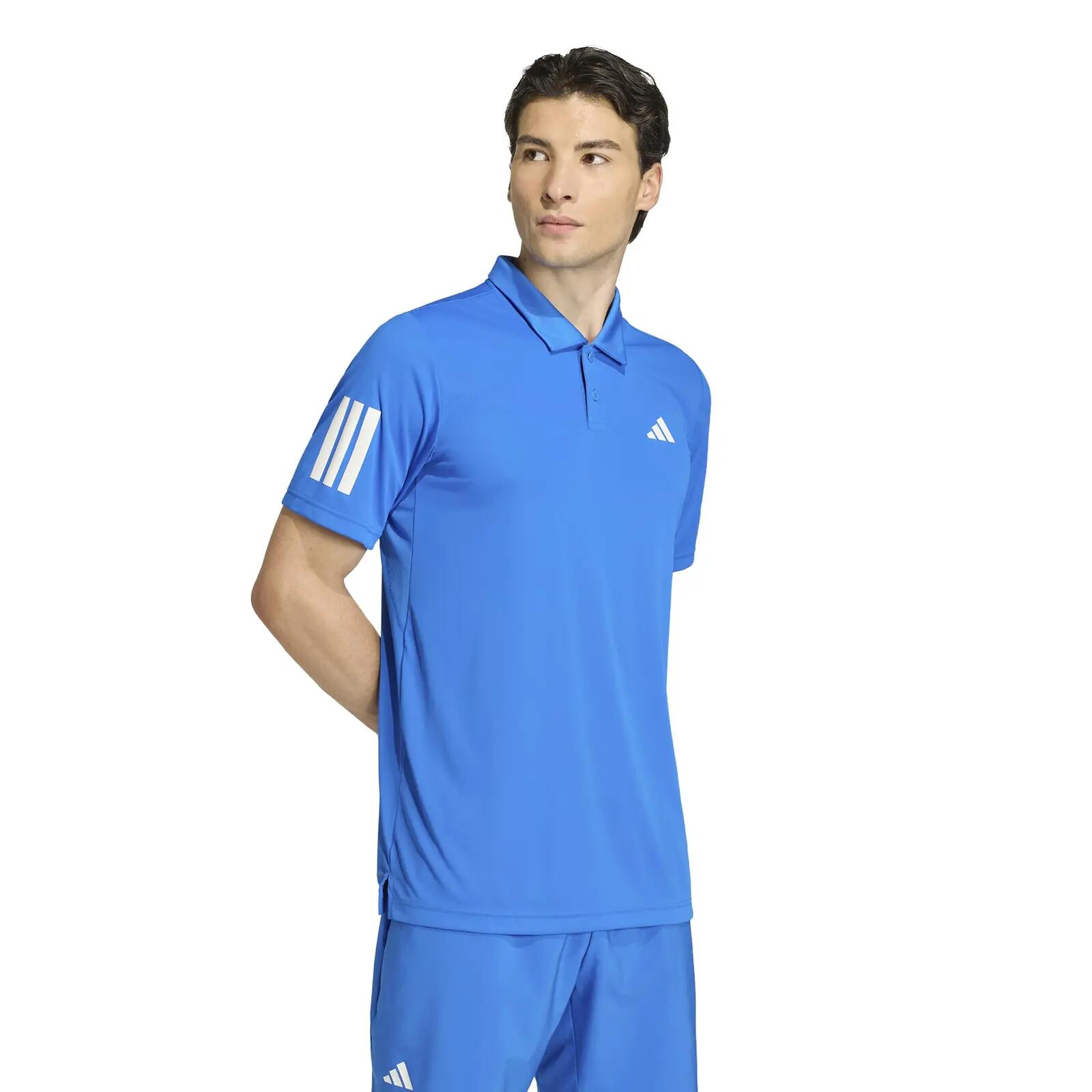 Koszulka męska polo ADIDAS CLUB 3STR POLO L 2/6