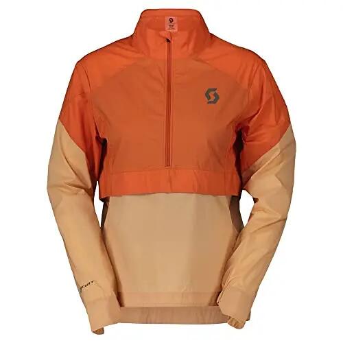 Veste - Cyclisme - Femme - Anorak antivent et déperlant Endurance - orange 2/4