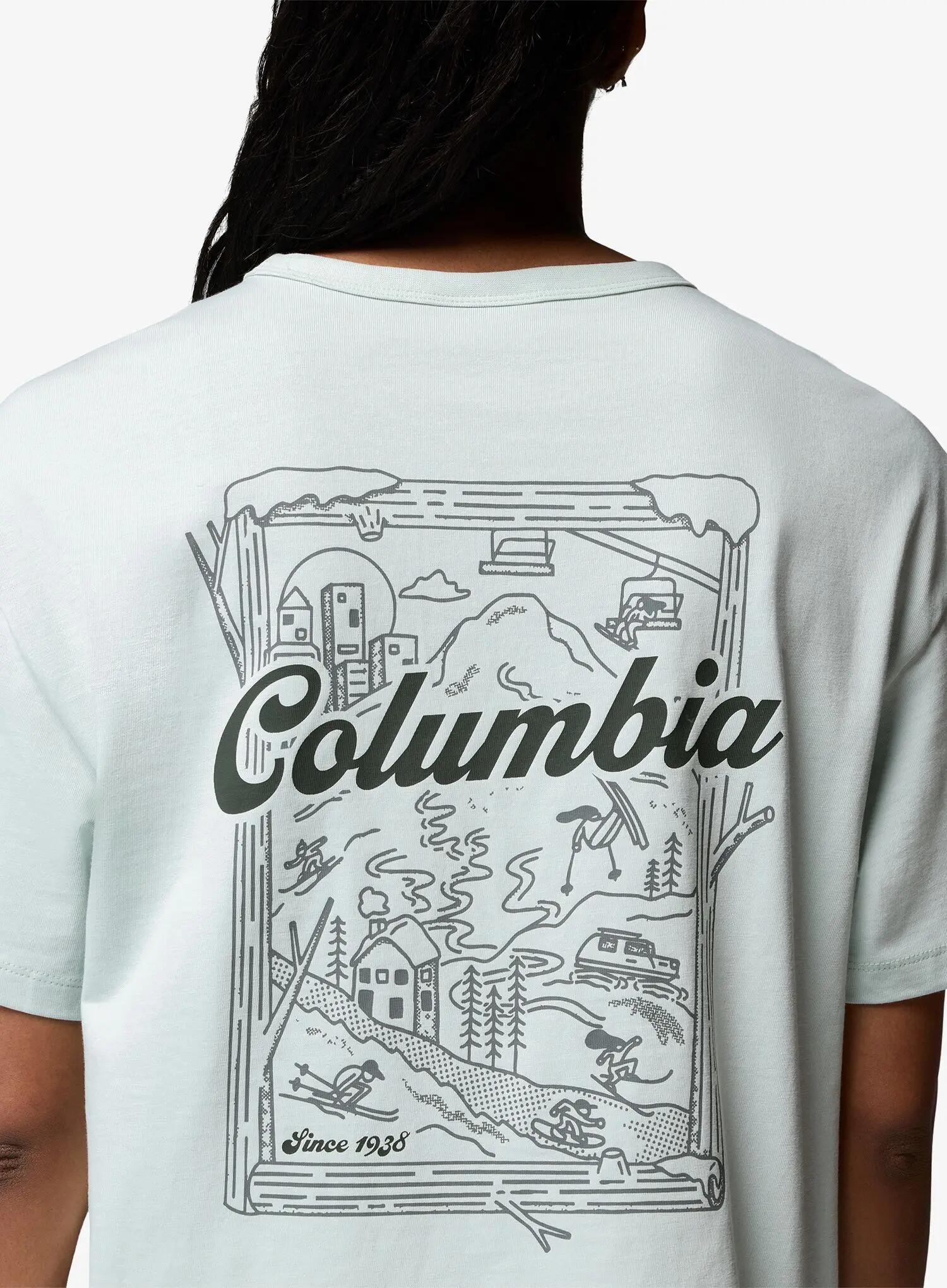 Koszulka bawełniana damska Columbia CSC Heavyweight Graphic Tee 6/6