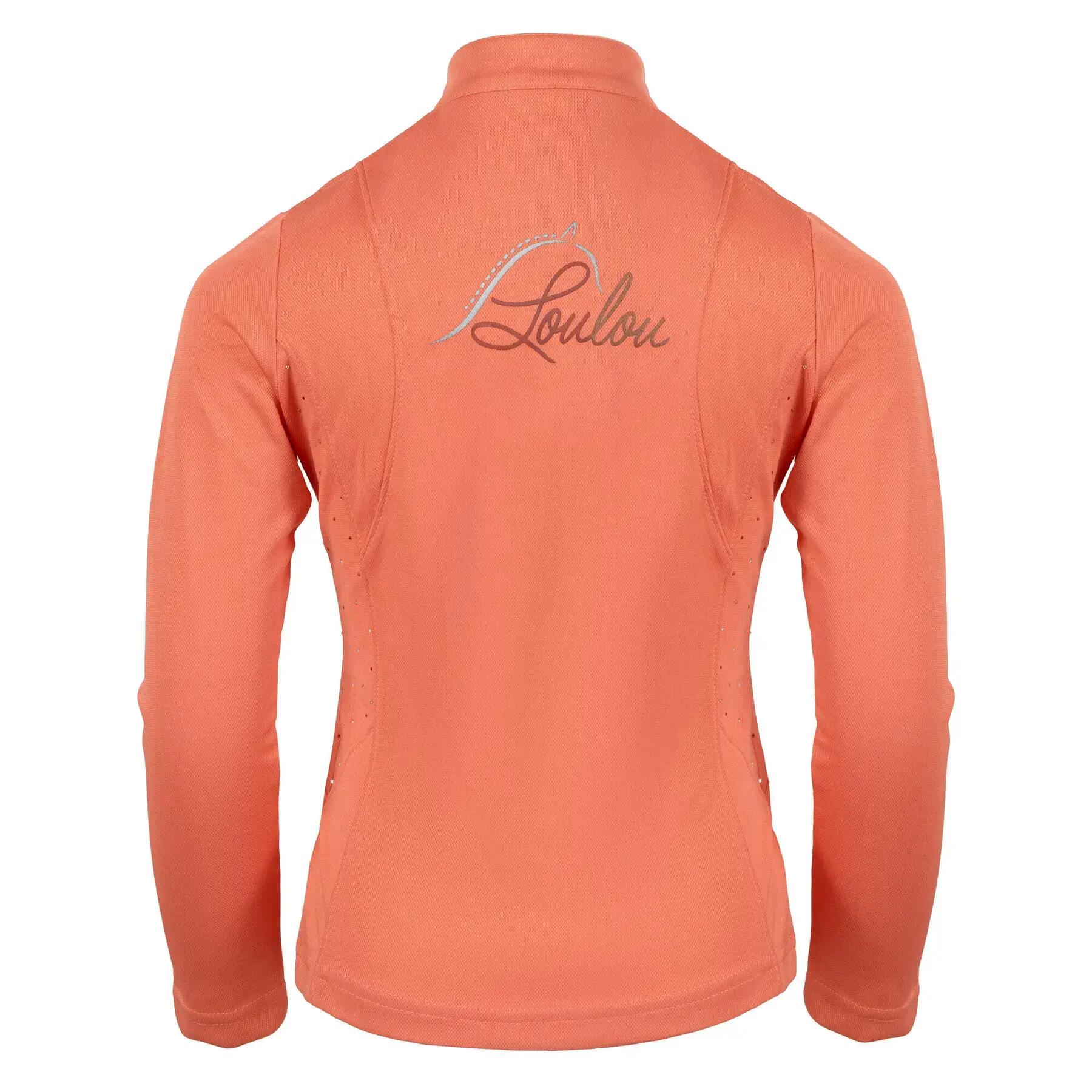 Maillot équitation manches longues fille Harry's Horse LouLou 2/4