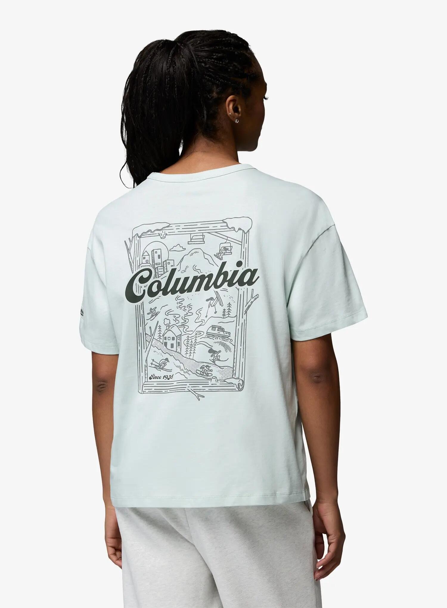 Koszulka bawełniana damska Columbia CSC Heavyweight Graphic Tee 3/6