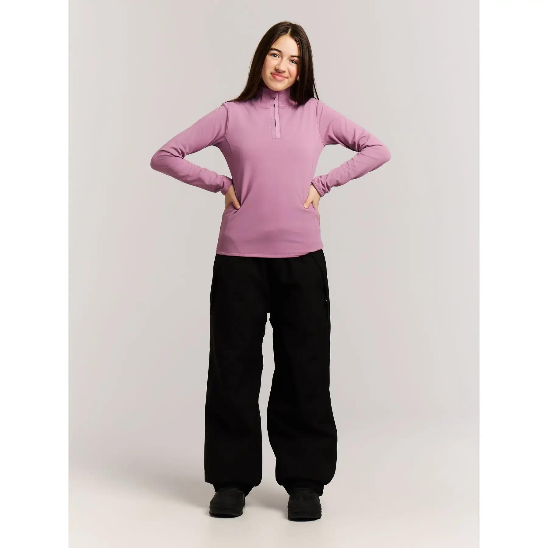 Fleece 1/4 Reißverschluss Mädchen Protest Active Top Refabrizoy 3/7