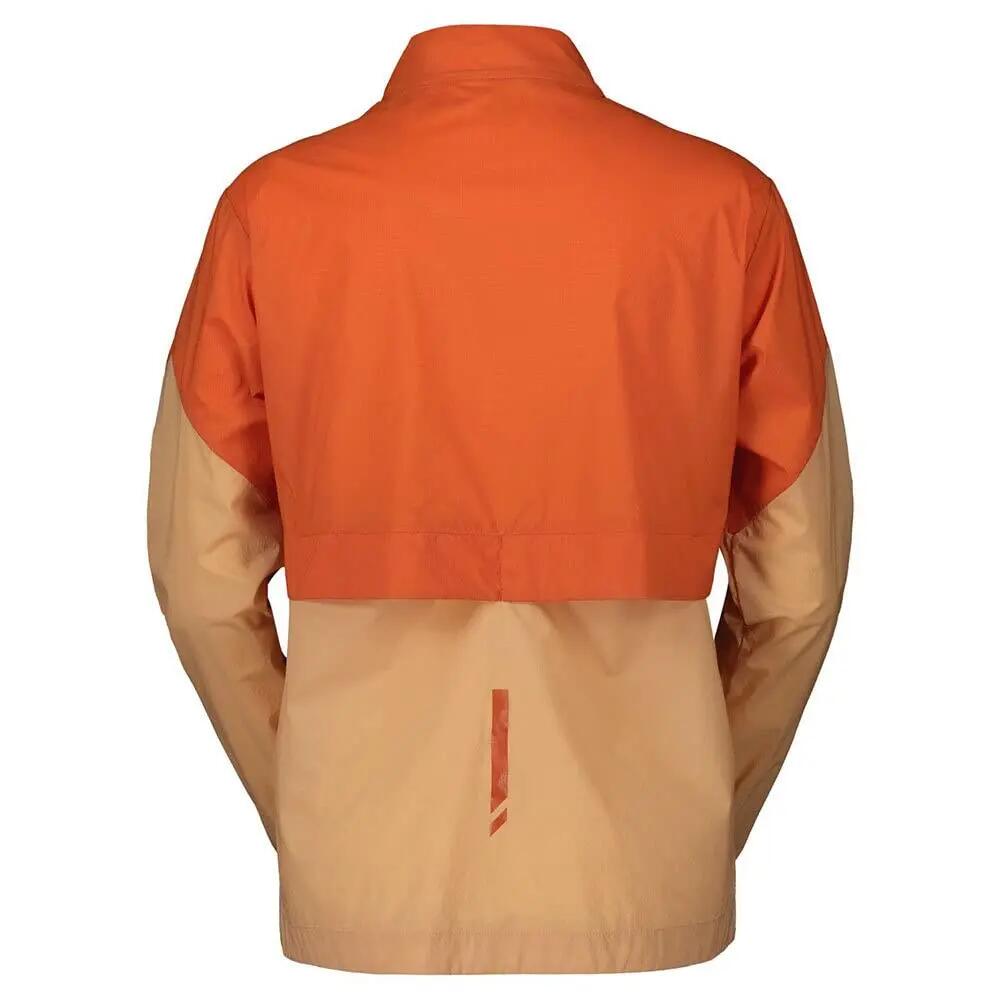 Veste - Cyclisme - Femme - Anorak antivent et déperlant Endurance - orange 4/4