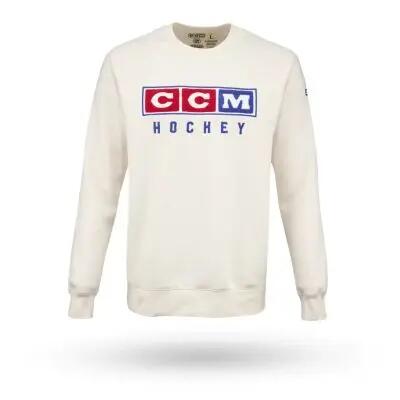 FCR48A AD CCM VNT Crew Unbleached XL crem deschis pentru adulți Pulover