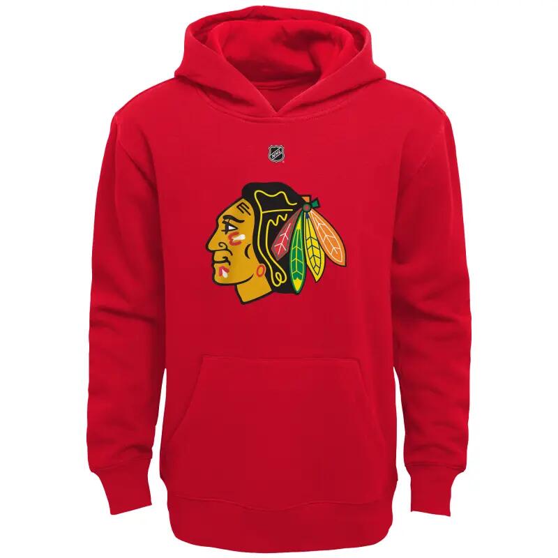 OUTERSTUFF N&N Junior sudadera con capucha, Chicago Kane, roja para niños 3/3