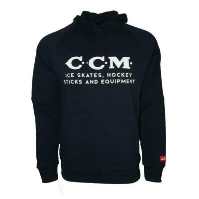 CCM Heritage Logo Senior felpa con cappuccio blu scuro S blu navy