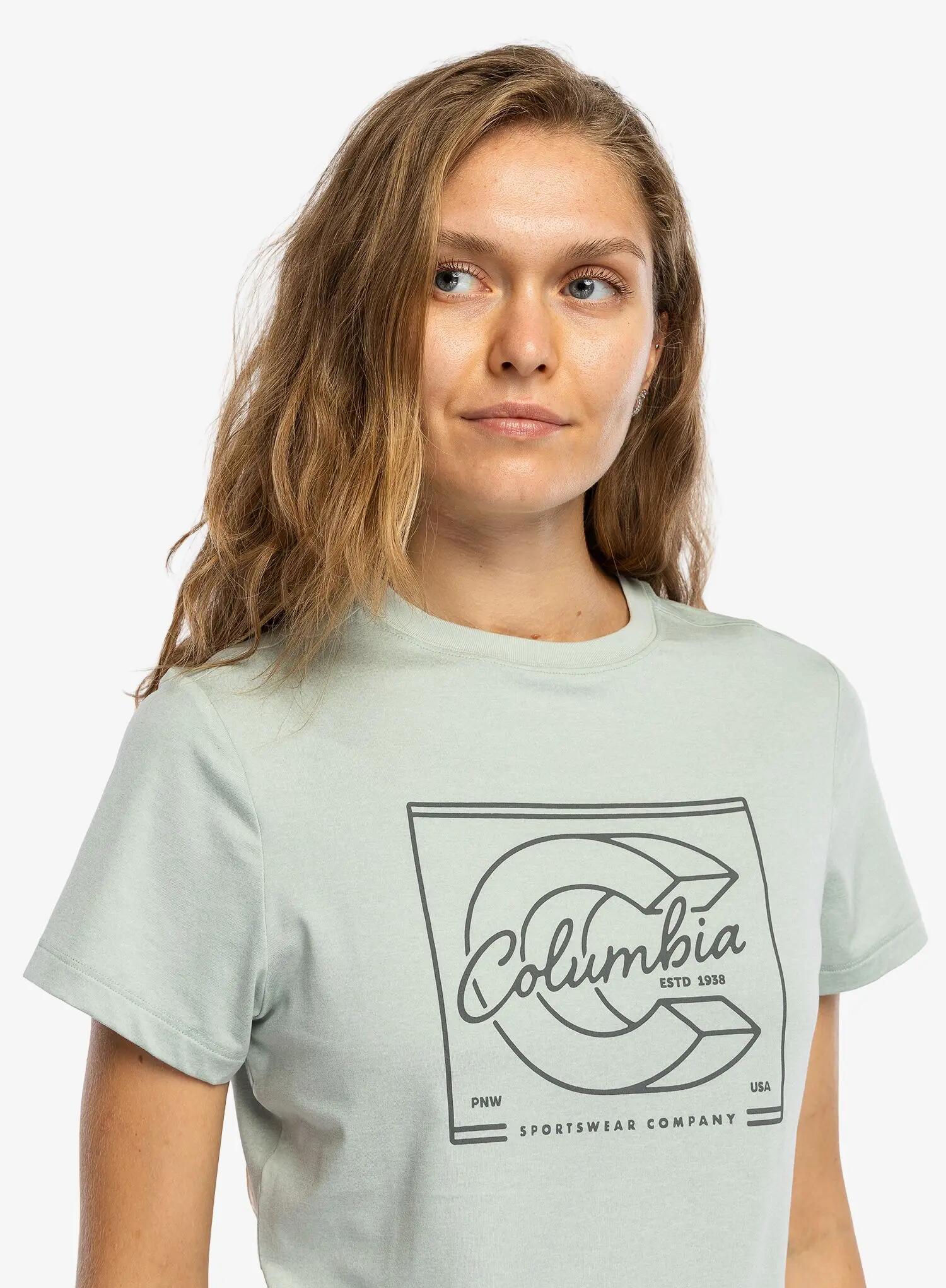 Koszulka damska Columbia Parsons Point S/S Graphic Tee 5/7