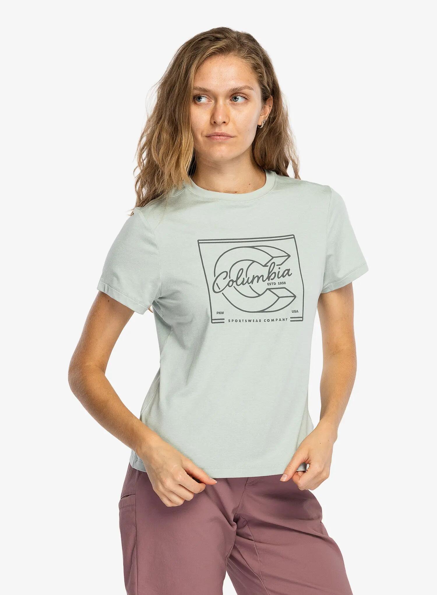 Koszulka damska Columbia Parsons Point S/S Graphic Tee 4/7