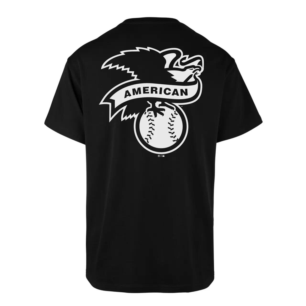 '47 SS26 '47 New York Yankees Backer Echo T-Shirt Schwarz Erwachsene 2/2