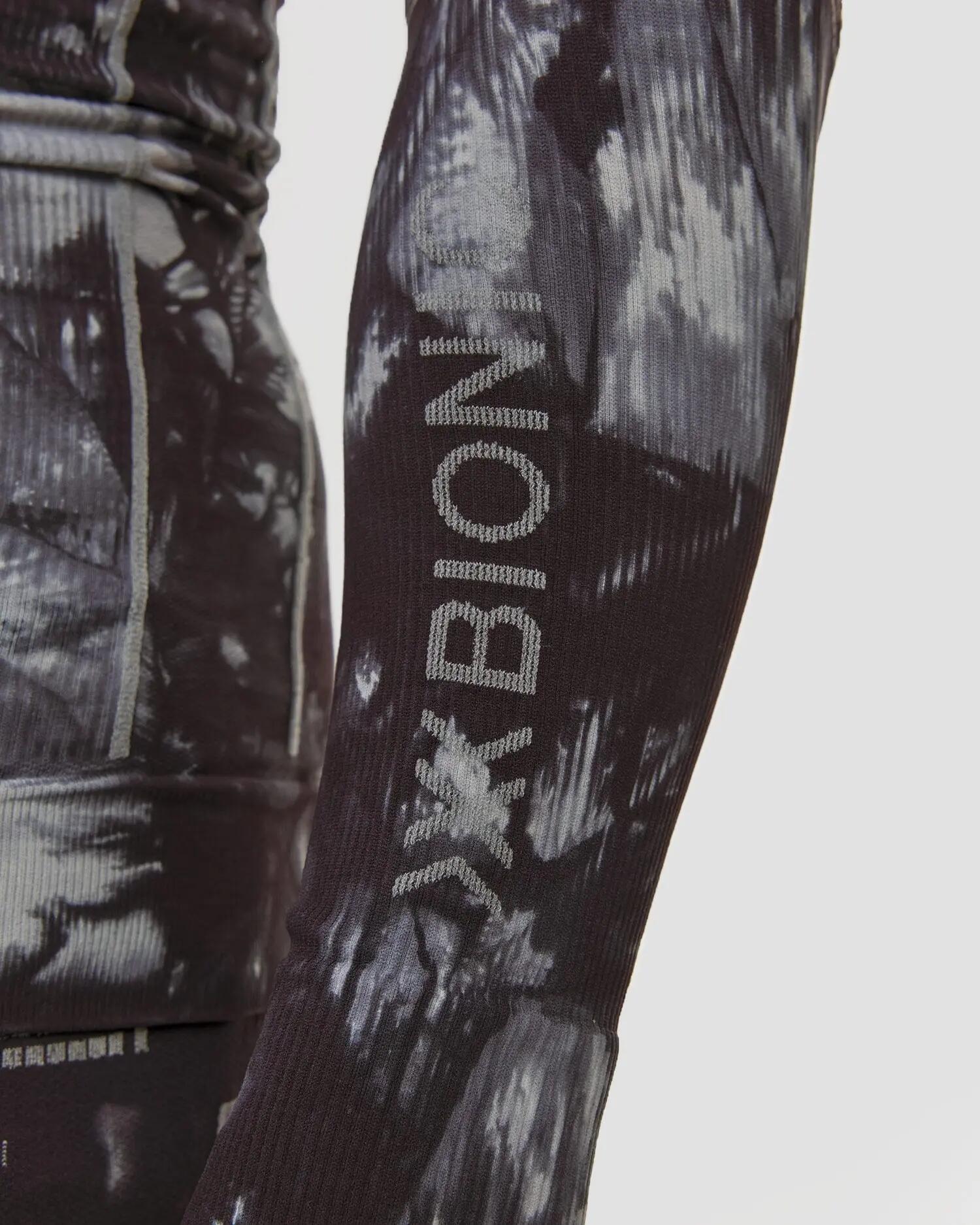 Koszulka unisex X-Bionic Energy Accumulator Wild Shirt Ls TIEDYE BLACK X WHITE 4/5