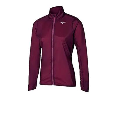 Jas - sportswear - dames - aero - lichtgewicht, ademend - roze/bordeaux