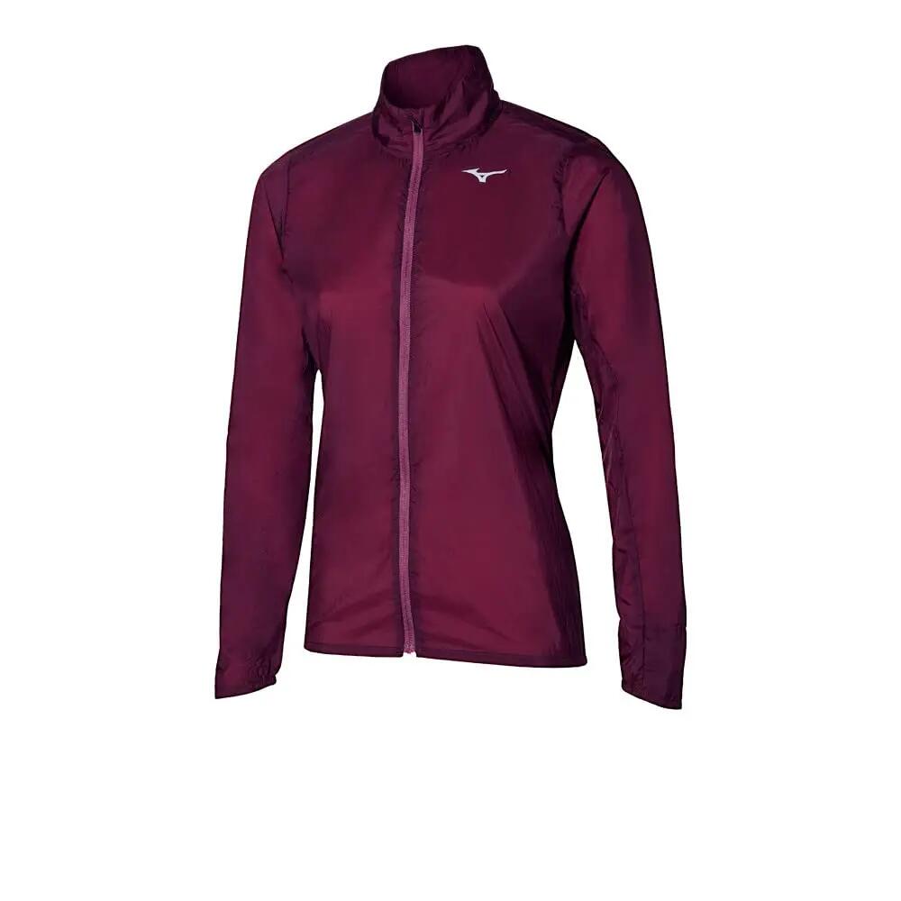 Jas - sportswear - dames - Aero - lichtgewicht, ademend - roze/bordeaux 3/4