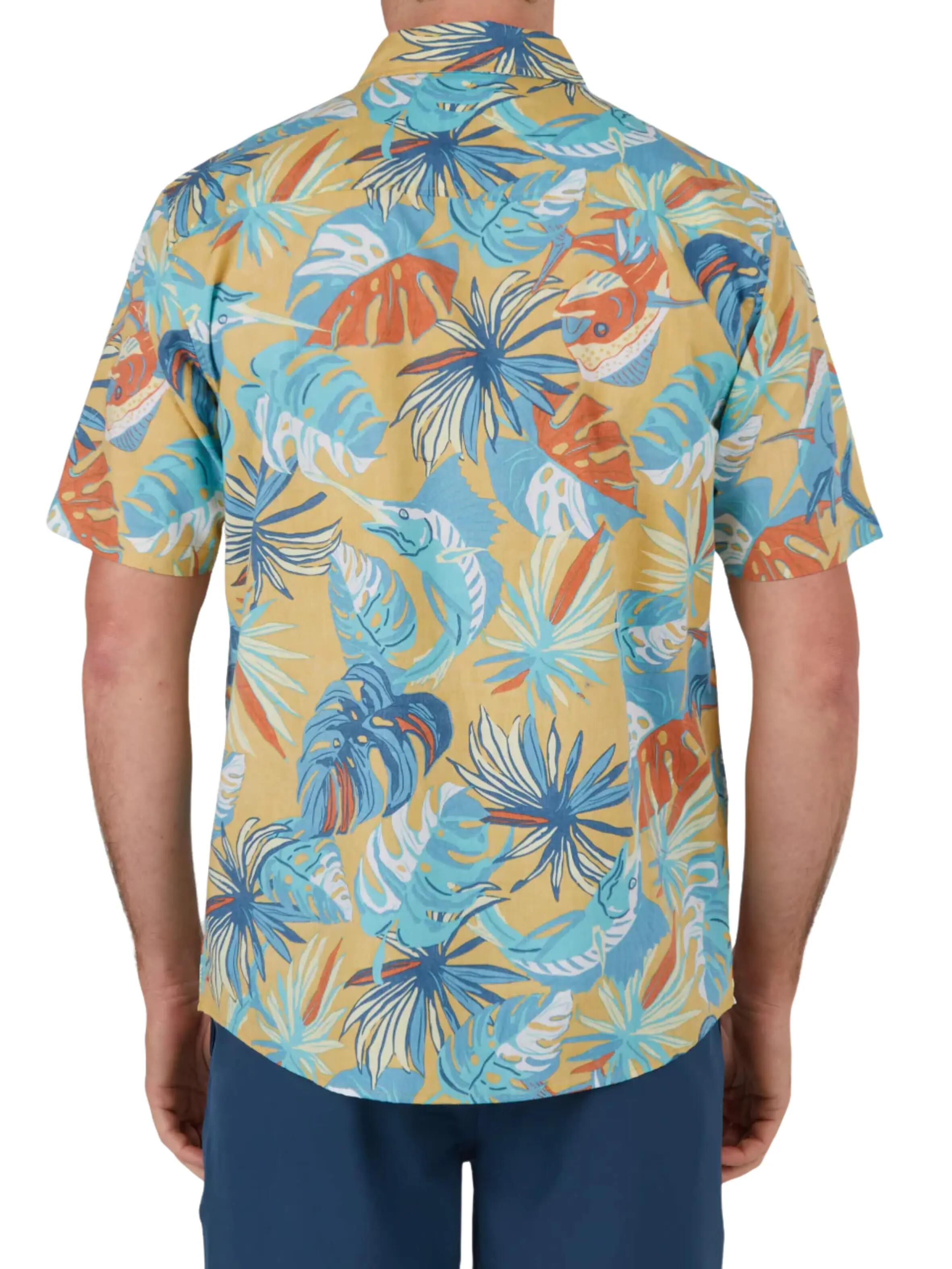 Camiseta - Hombre - Manga corta - Large Kine - Amarillo 2/2