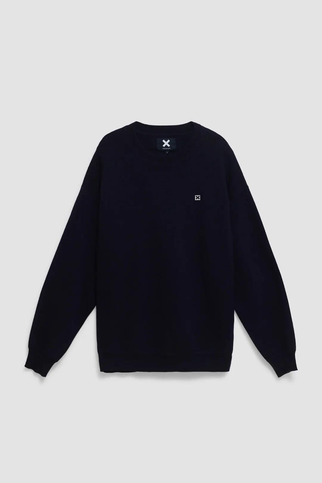 Jersey de Punto Blue Banana de 100% Algodón Orgánico Core Azul Marino 4/4