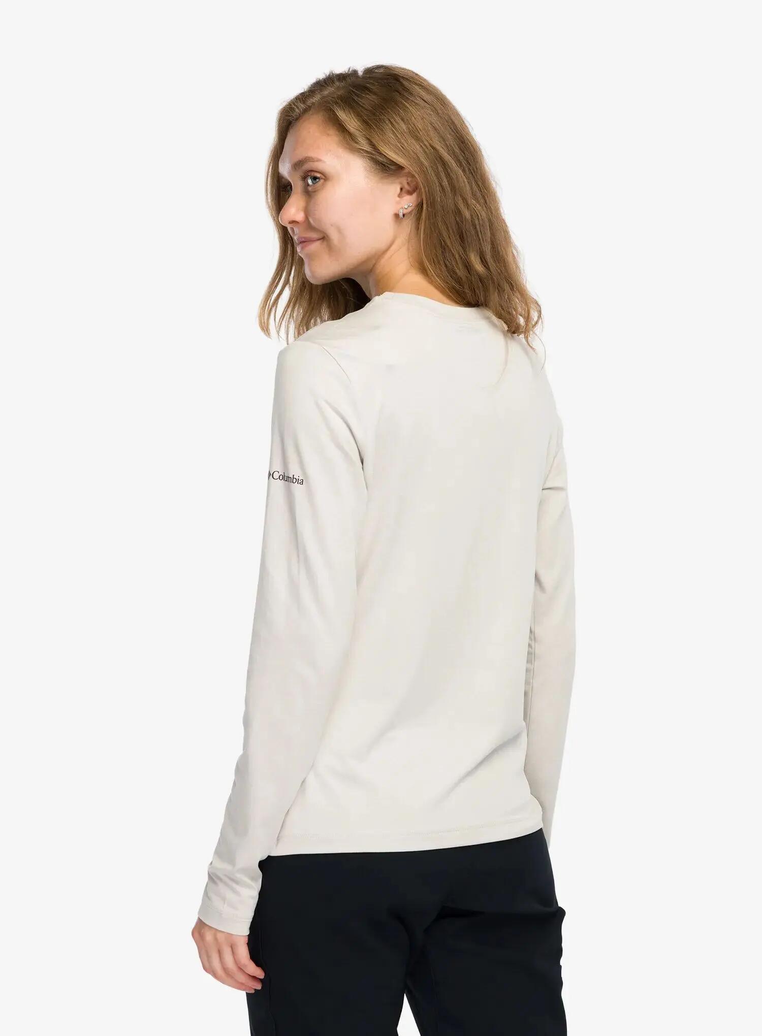 Bluza damska bez kaptura Columbia Parsons Point Long Sleeve Graphic Tee 3/7