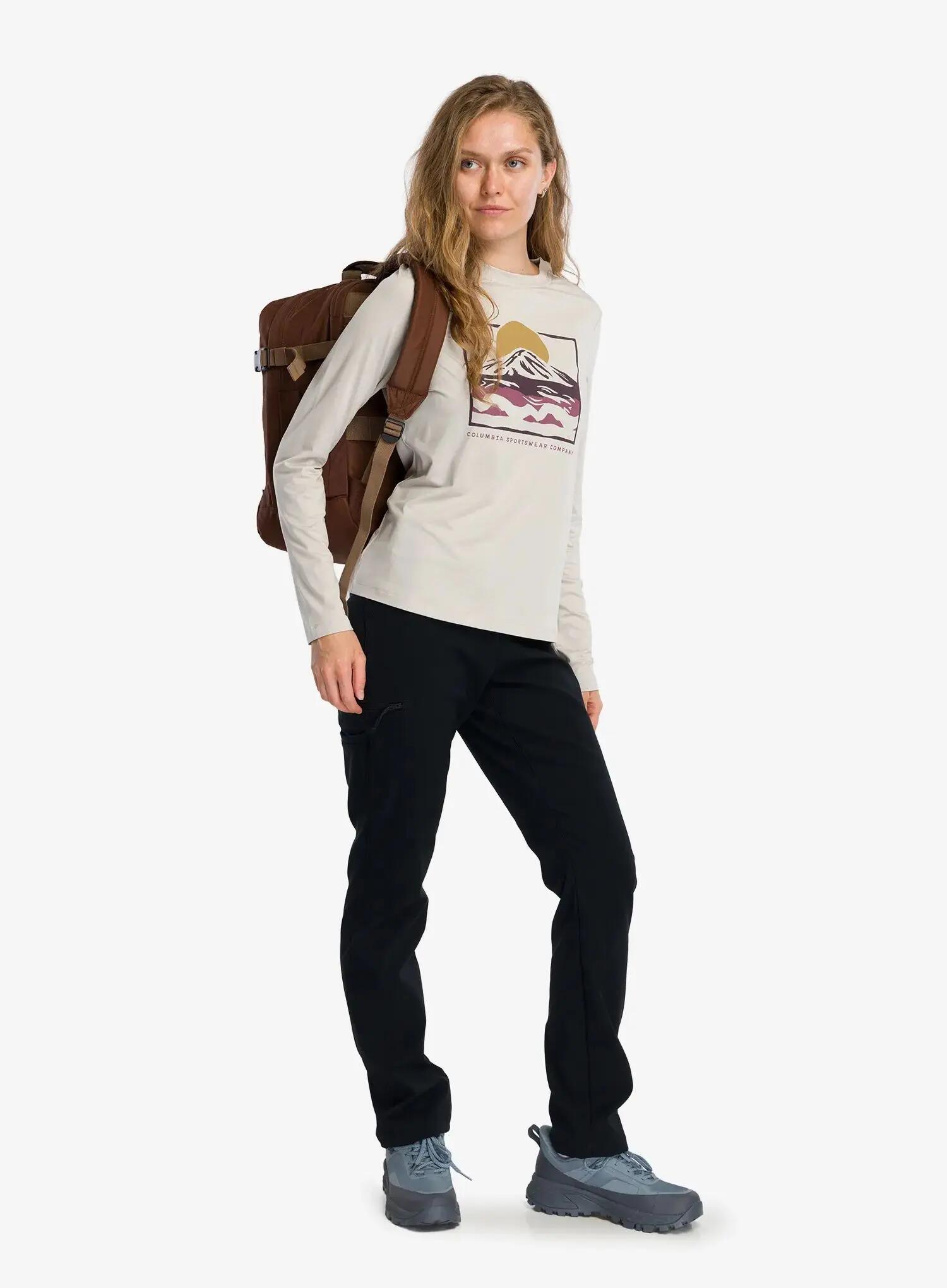 Bluza damska bez kaptura Columbia Parsons Point Long Sleeve Graphic Tee 2/7