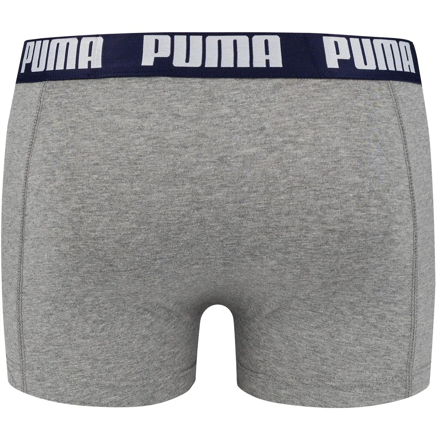 Męskie bokserki majtki bawełniane 2PAK 2 PARY PUMA BASIC BOXER 2P 906823-35 7/9