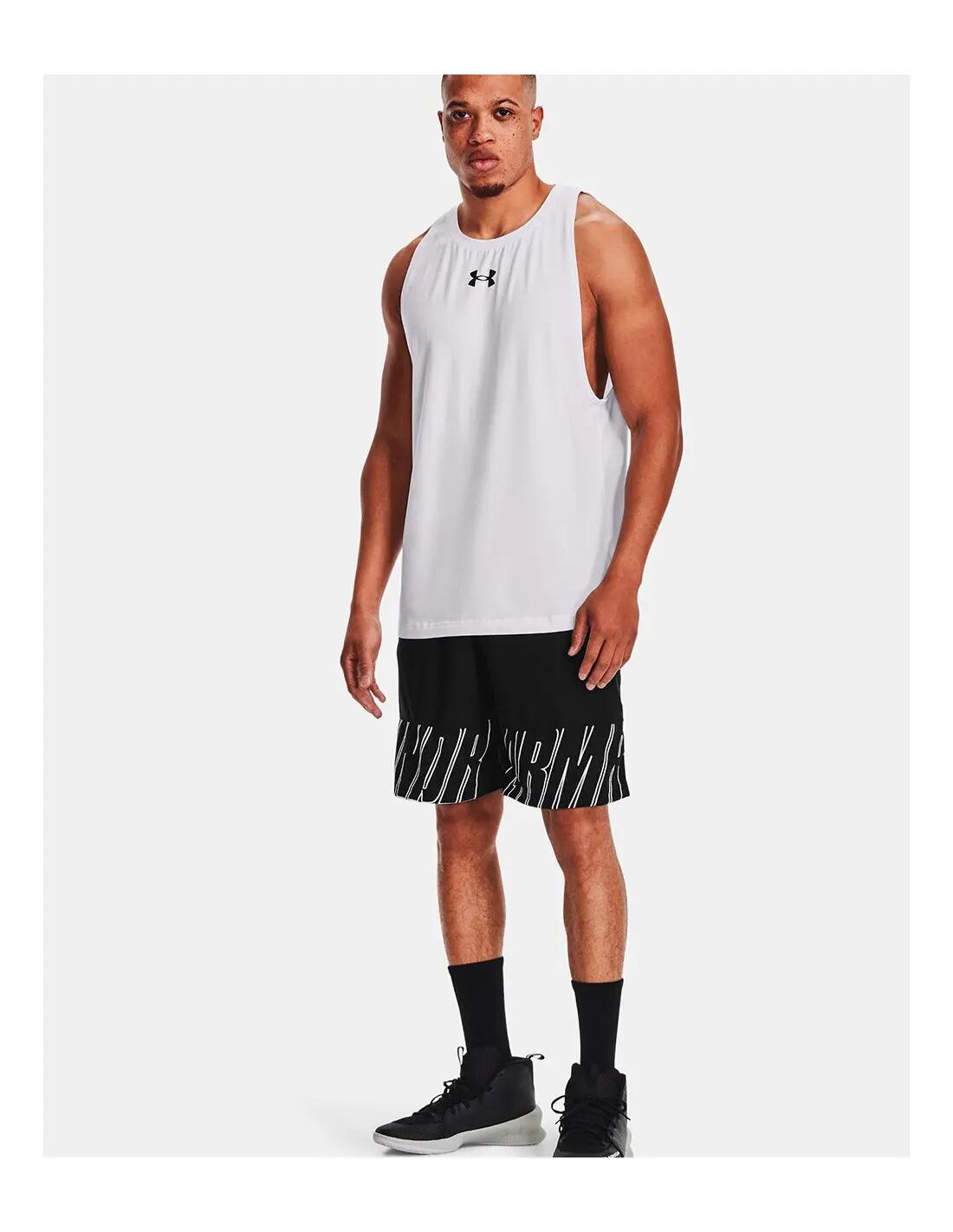 Basketbalové pánské tílko Baseline Cotton Tank 100 5/7
