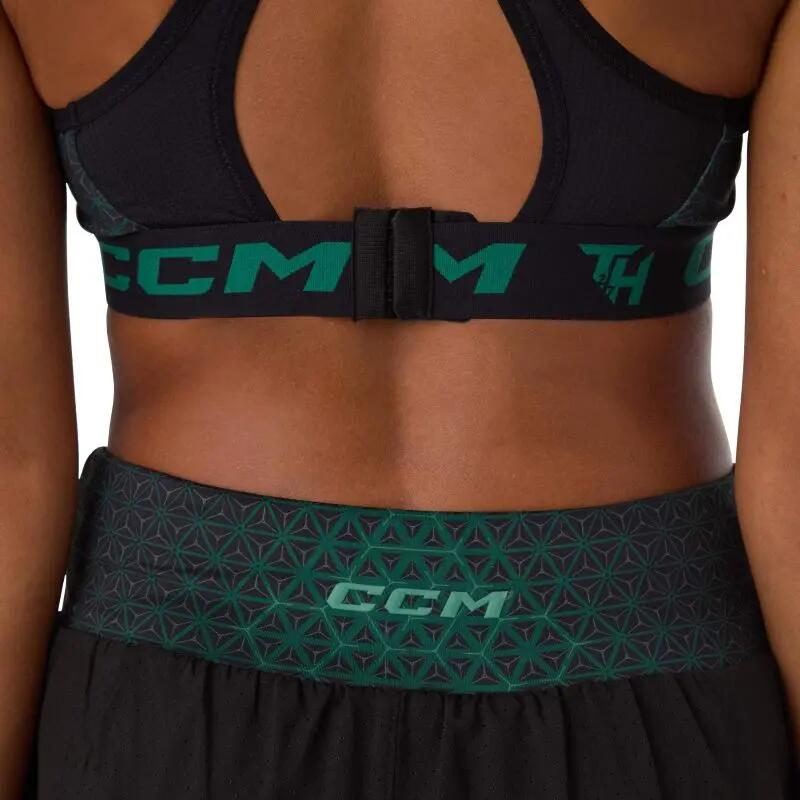 CCM TRB Tee Verde oscuro/Negro camiseta y camiseta de manga larga para mujer 3/7