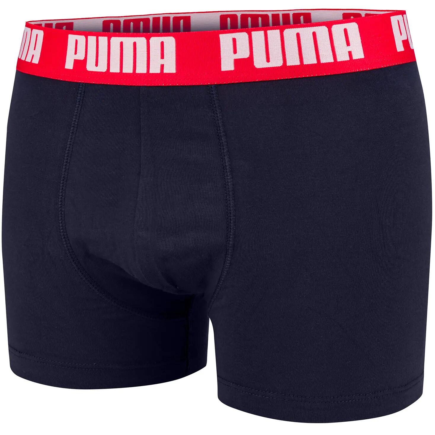 Męskie bokserki majtki bawełniane 2PAK 2 PARY PUMA BASIC BOXER 2P 906823-35 4/9