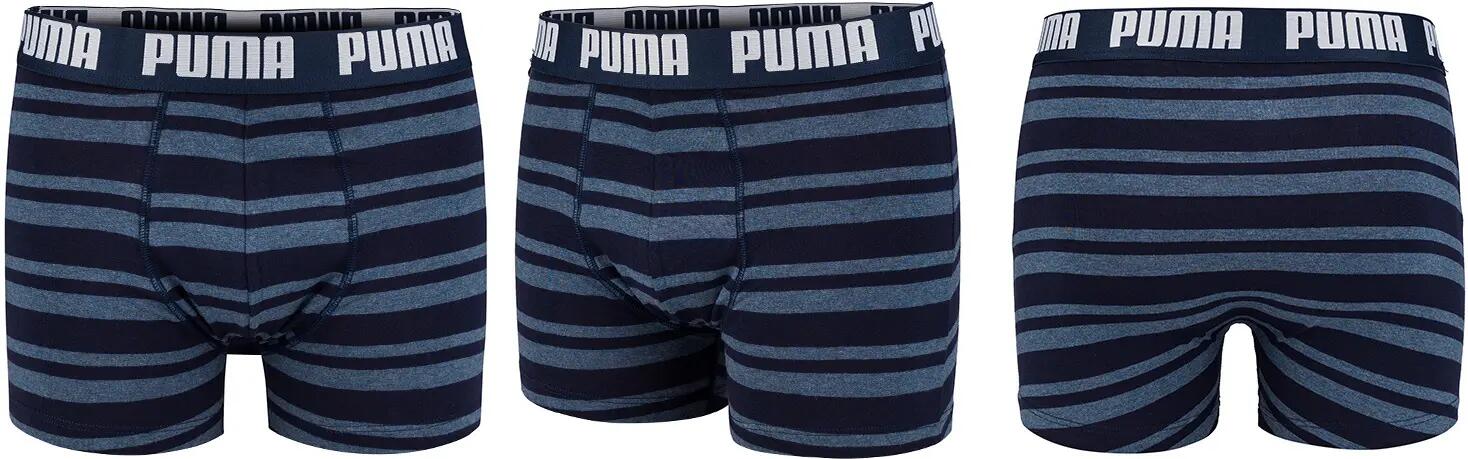 Męskie bokserki majtki bawełniane 2PAK 2 PARY PUMA BASIC BOXER 2P 8/9