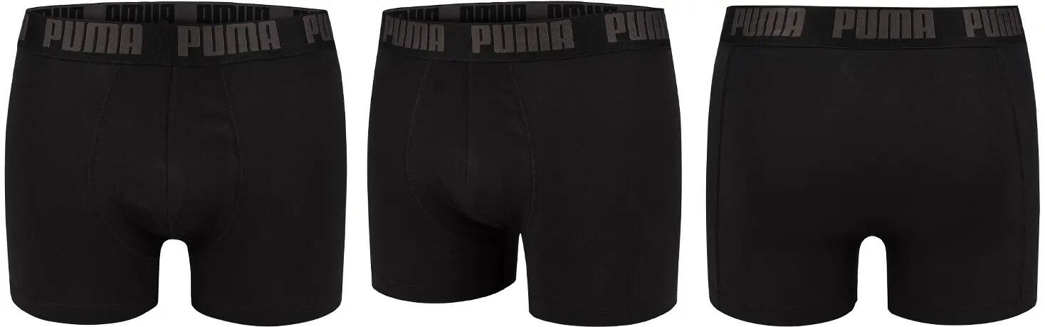 Męskie bokserki majtki bawełniane 2PAK 2 PARY PUMA BASIC BOXER 2P 8/9